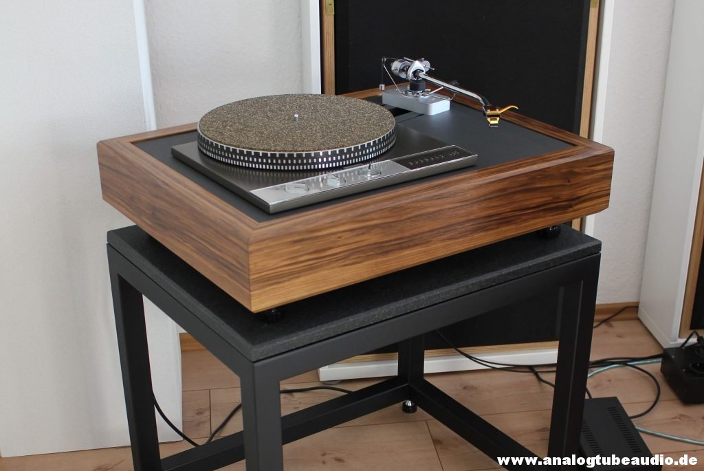 Garrard 401 Sme 3012 R In Vinylista Plinth With Bronze Slider Analog Tube Audio Finest Quality Handcrafted In Germany